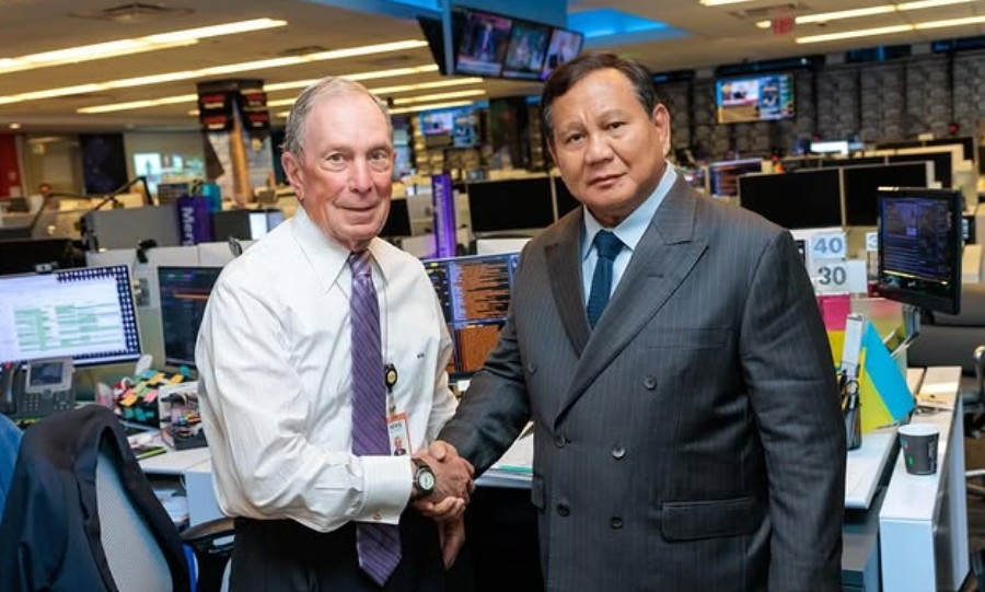 Presiden Prabowo Bertemu Miliarder Michael Bloomberg
