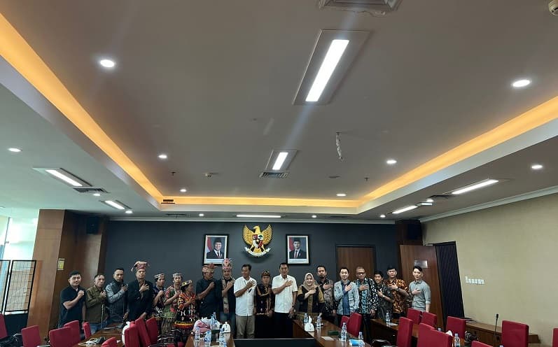 Majelis Dewan Adat Masyarakat Rampi Gelar Audensi dengan Dittipiter Bareskrim