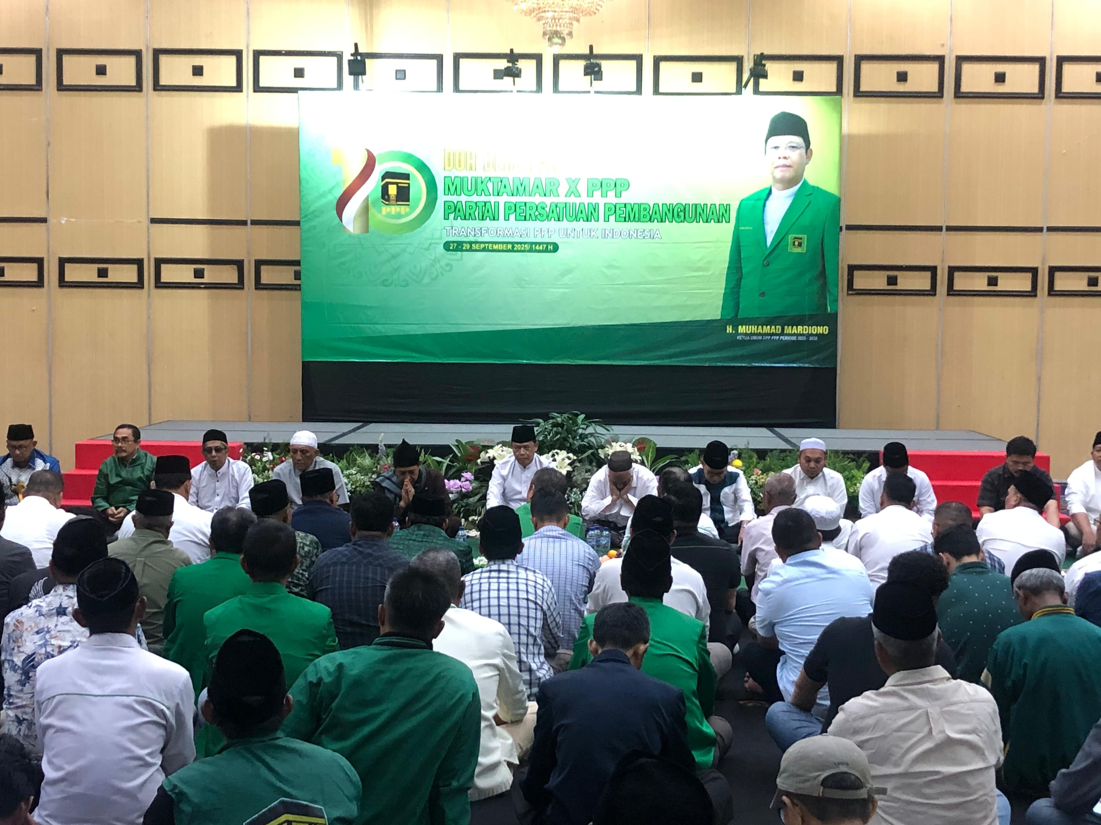 Pendukung Mardiono Gelar Doa Bersama Jelang Muktamar PPP