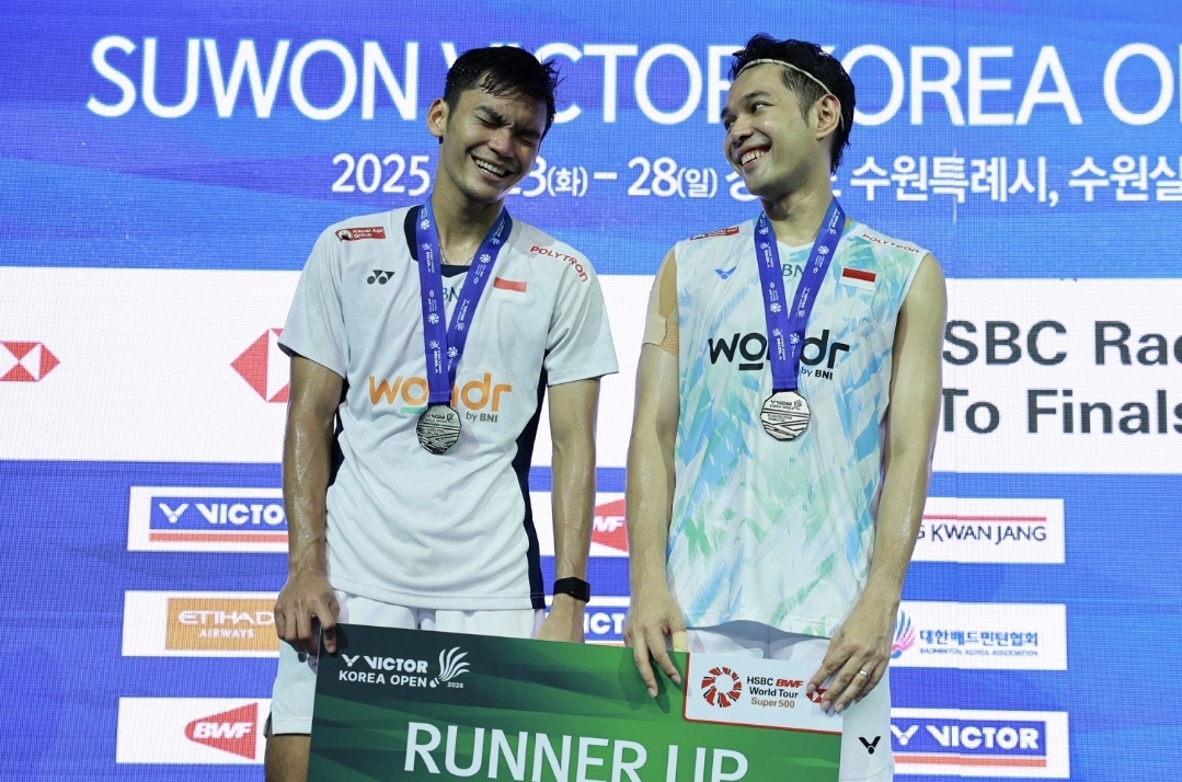 Gagal Juara Korea Open 2025, Fajar/Fikri Sudah Berikan yang Terbaik