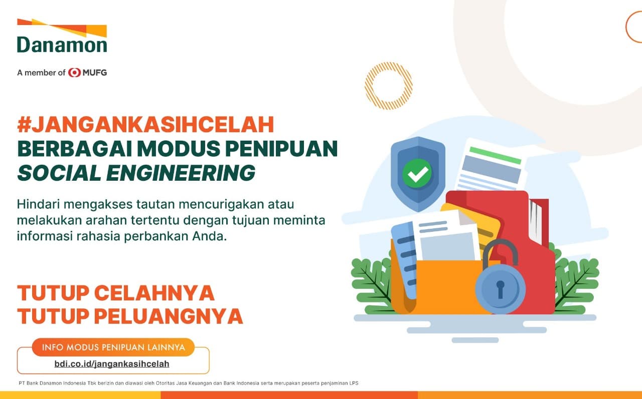 Danamon Edukasi Nasabah dan Masyarakat Soal Penipuan Metode Rekayasa Sosial