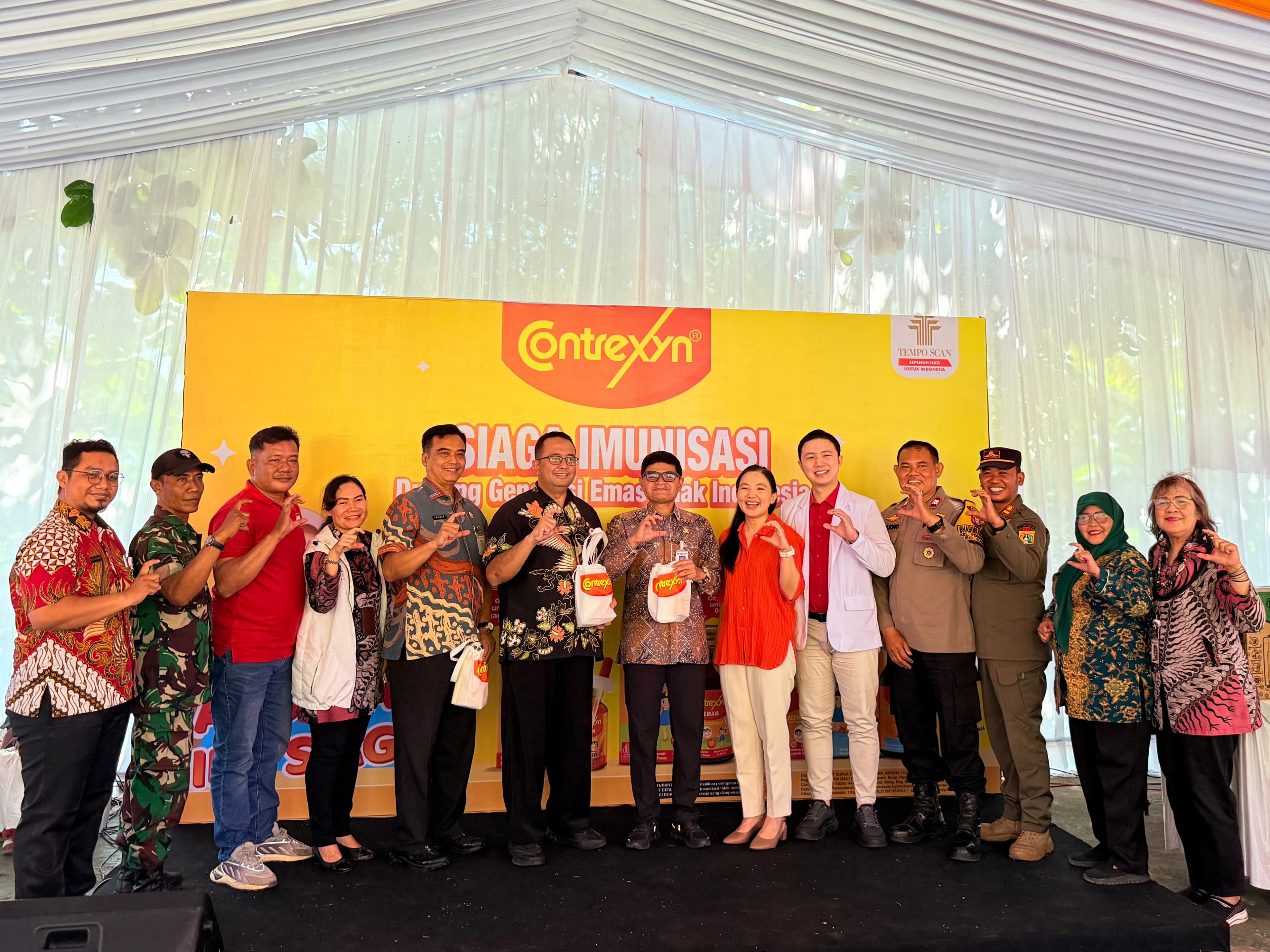 Contrexyn Dukung Pekan Imunisasi Nasional 2025: Ajak Ibu Siaga Wujudkan Generasi Emas Indonesia Sehat