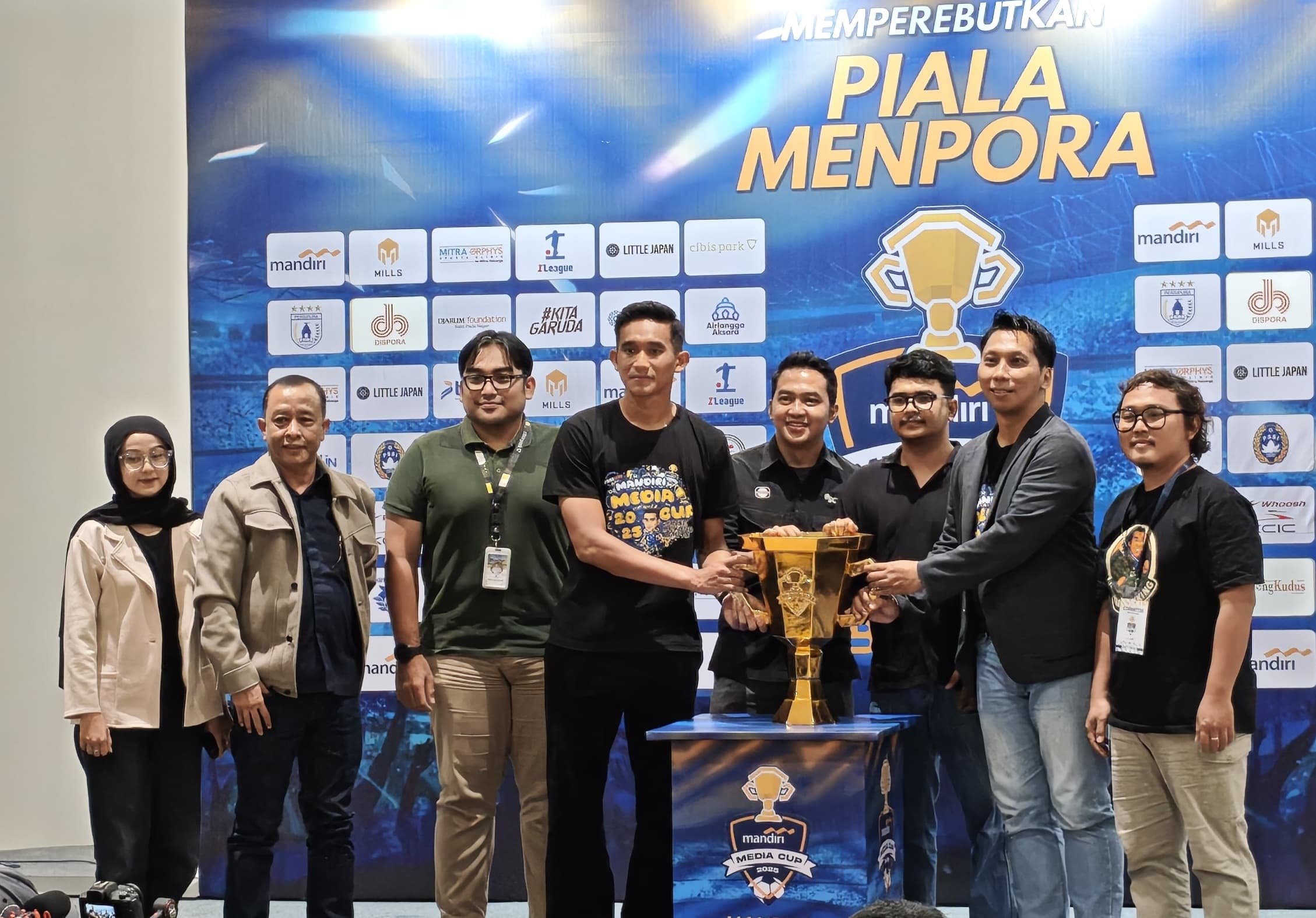 Rizky Ridho Jadi Brand Ambassador, 16 Tim Siap Bersaing di Mandiri Media Cup 2025