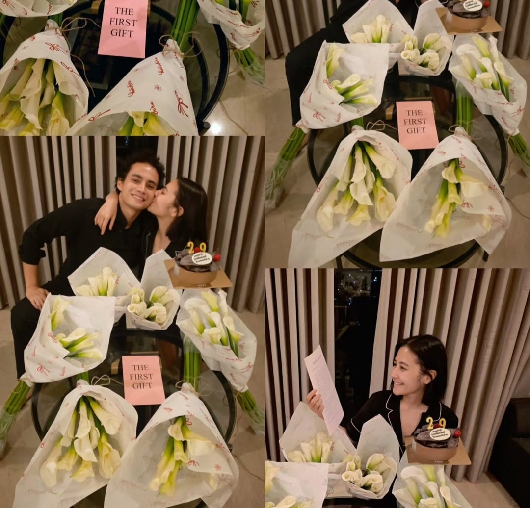 Prilly Latuconsina Dapat Hadiah Tak Biasa dari Omara Esteghlal: Skrip Skenario Berisi Kisah Cinta Mereka