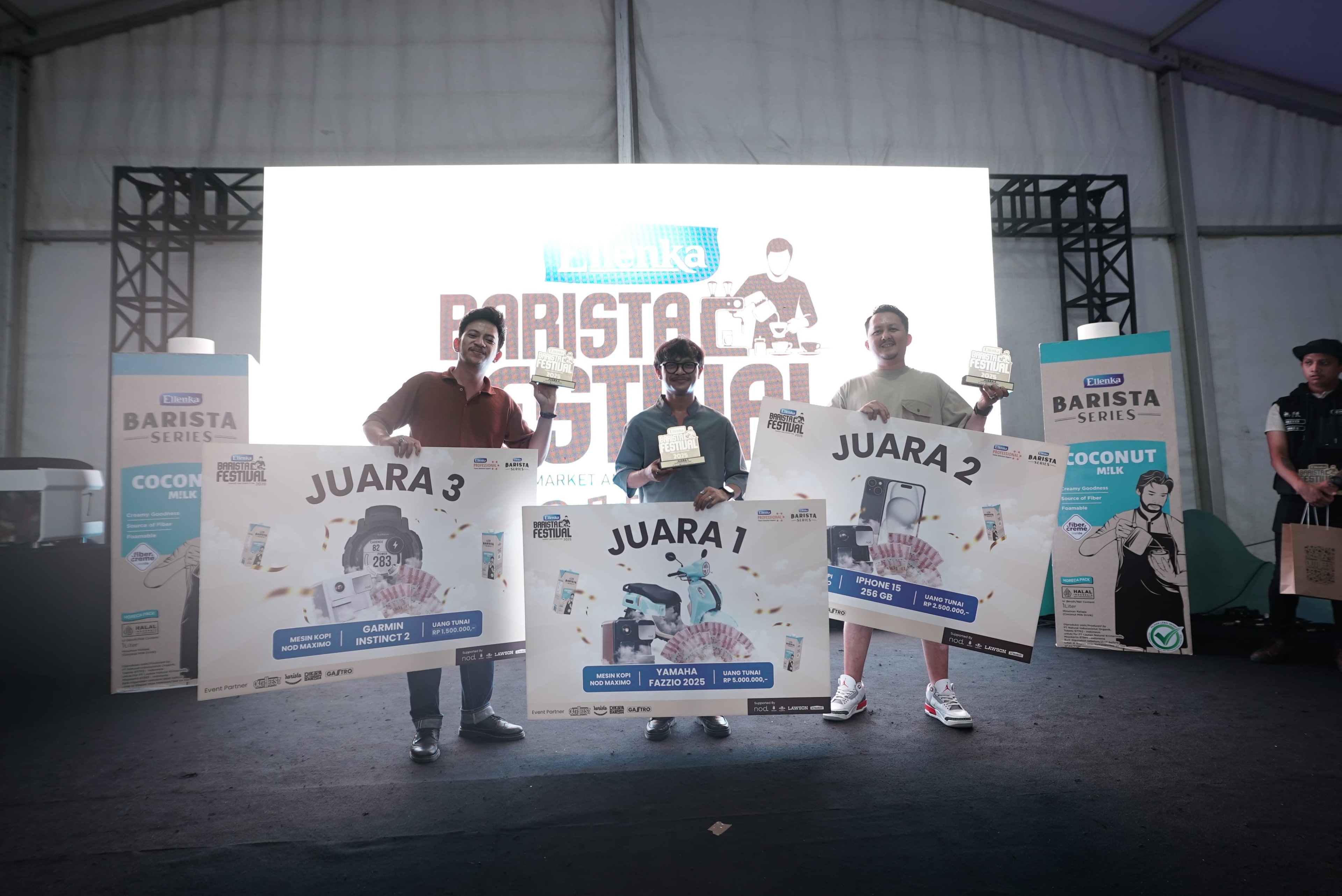 Ellenka Barista Series Coconut Milk Raih Penghargaan di World Coffee Innovation Awards 2025