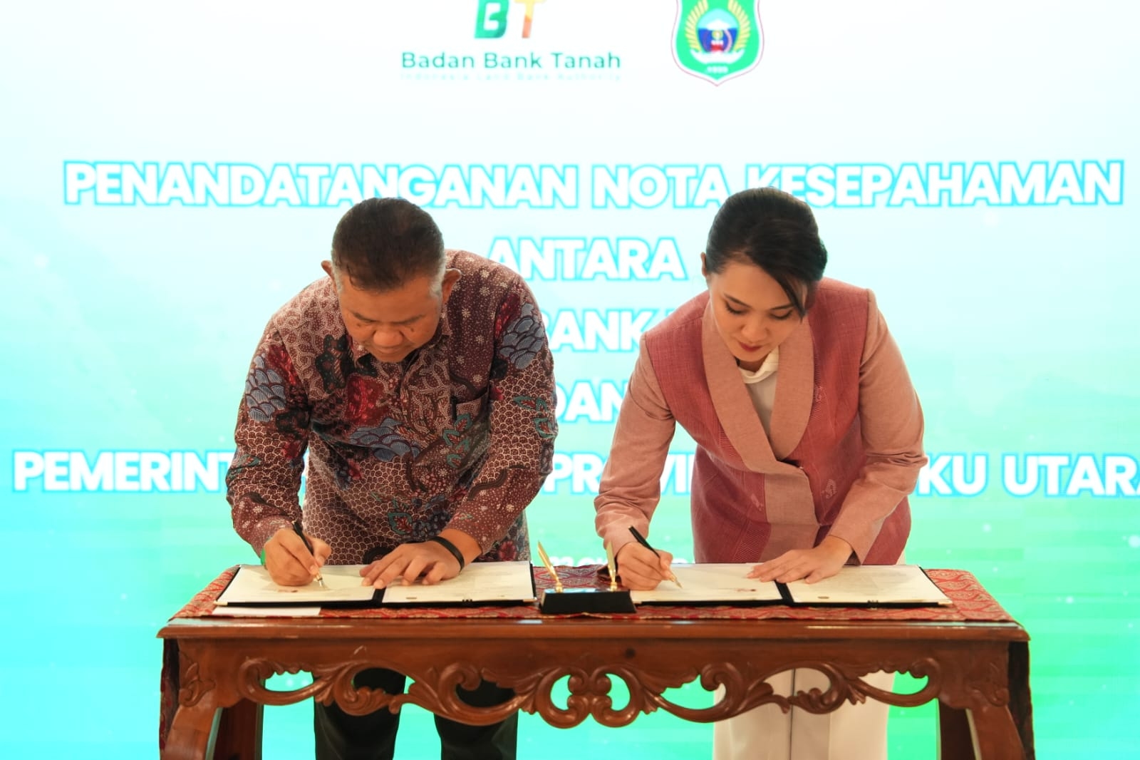 Badan Bank Tanah dan Pemprov Maluku Utara Kerja Sama Dorong Optimalisasi Tanah Tidur
