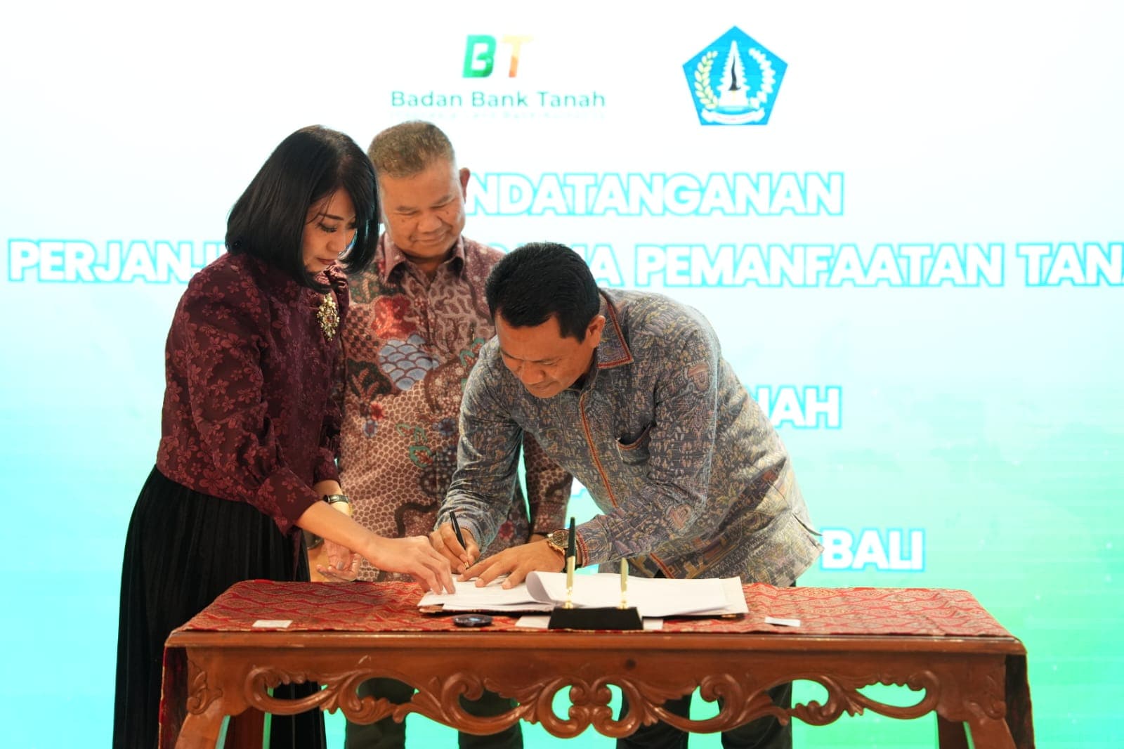 Badan Bank Tanah Komitmen Optimalkan Lahan Negara di Desa Kutuh untuk Pariwisata