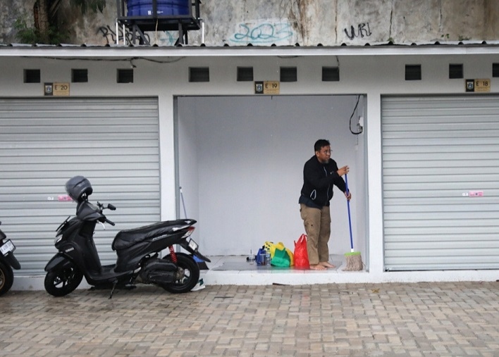 25 Pedagang Pasar Barito Hijrah ke Lenteng Agung, Pemprov Bantu Promosikan Dagangan