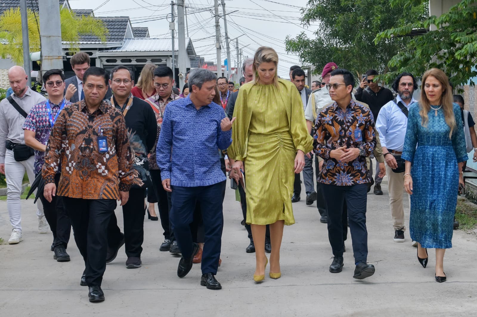 Queen Máxima Apresiasi Inovasi BTN Bayar Cicilan KPR Pakai Sampah