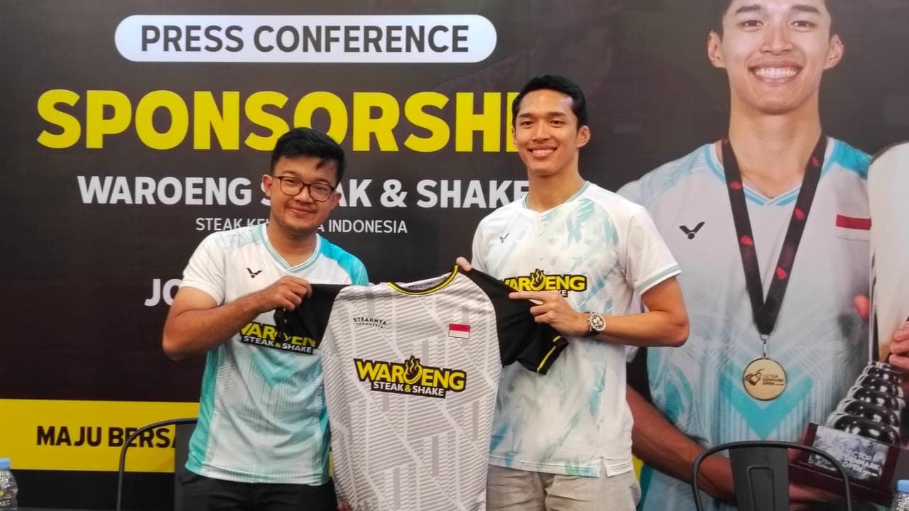 Jonatan Christie Dapat Dukungan Waroeng Steak, Pasang Target Juara di BWF World Tour Finals