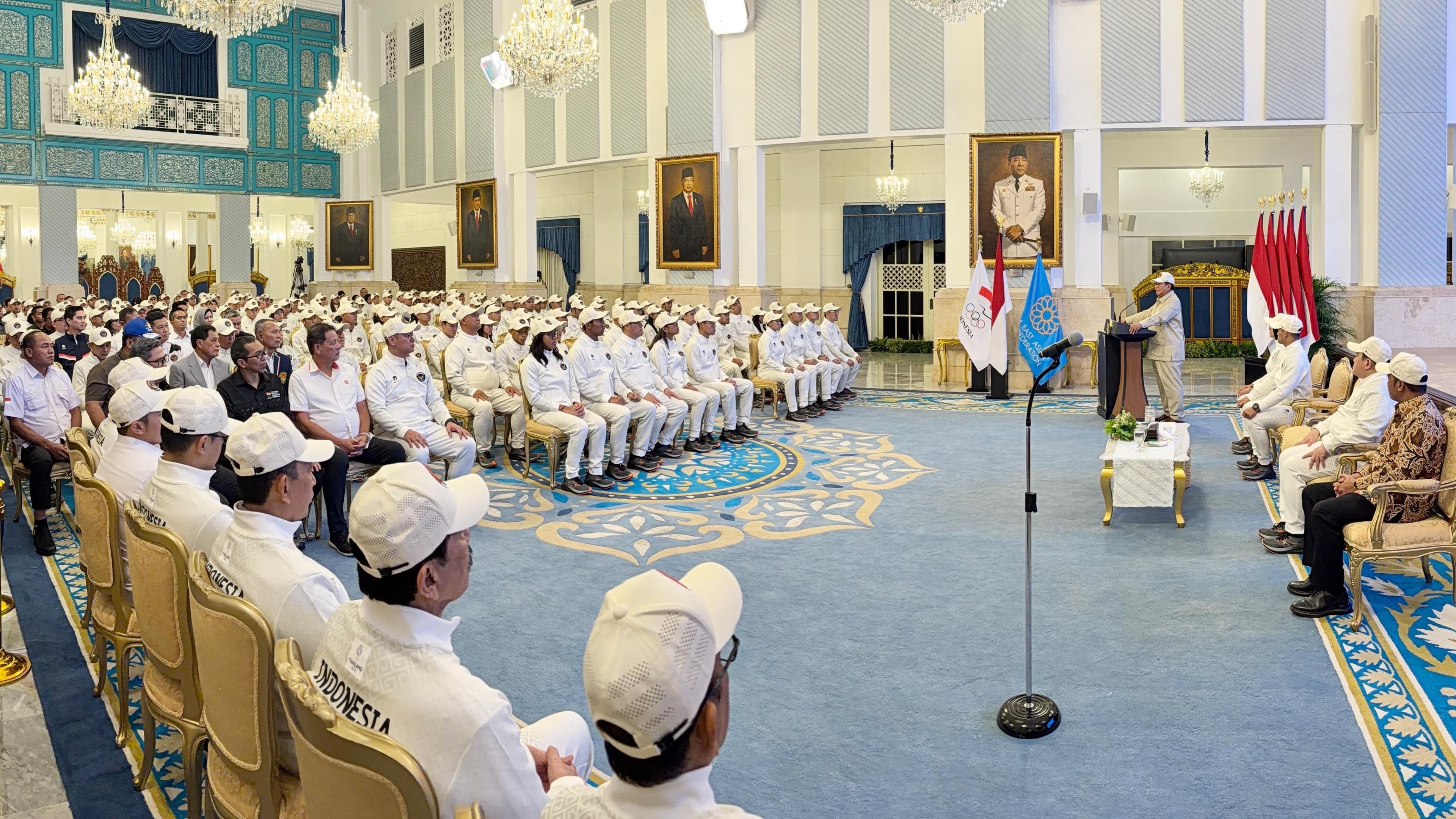 Bakal Naikkan Bonus, Prabowo Yakin Atlet Indonesia di SEA Games Berjuang Atas Nama Bangsa