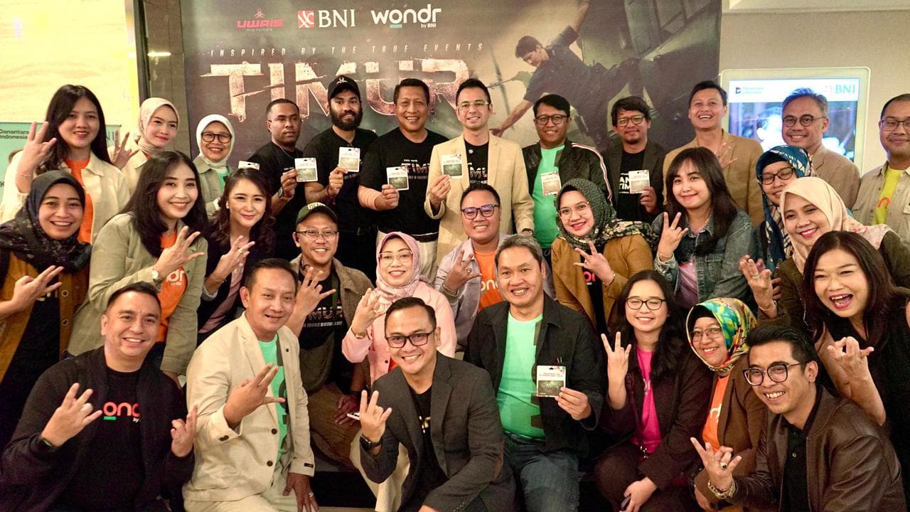 BNI Dukung Industri Kreatif, Nonton Bareng Film Timur Disambut Antusias Penonton Berbagai Kota