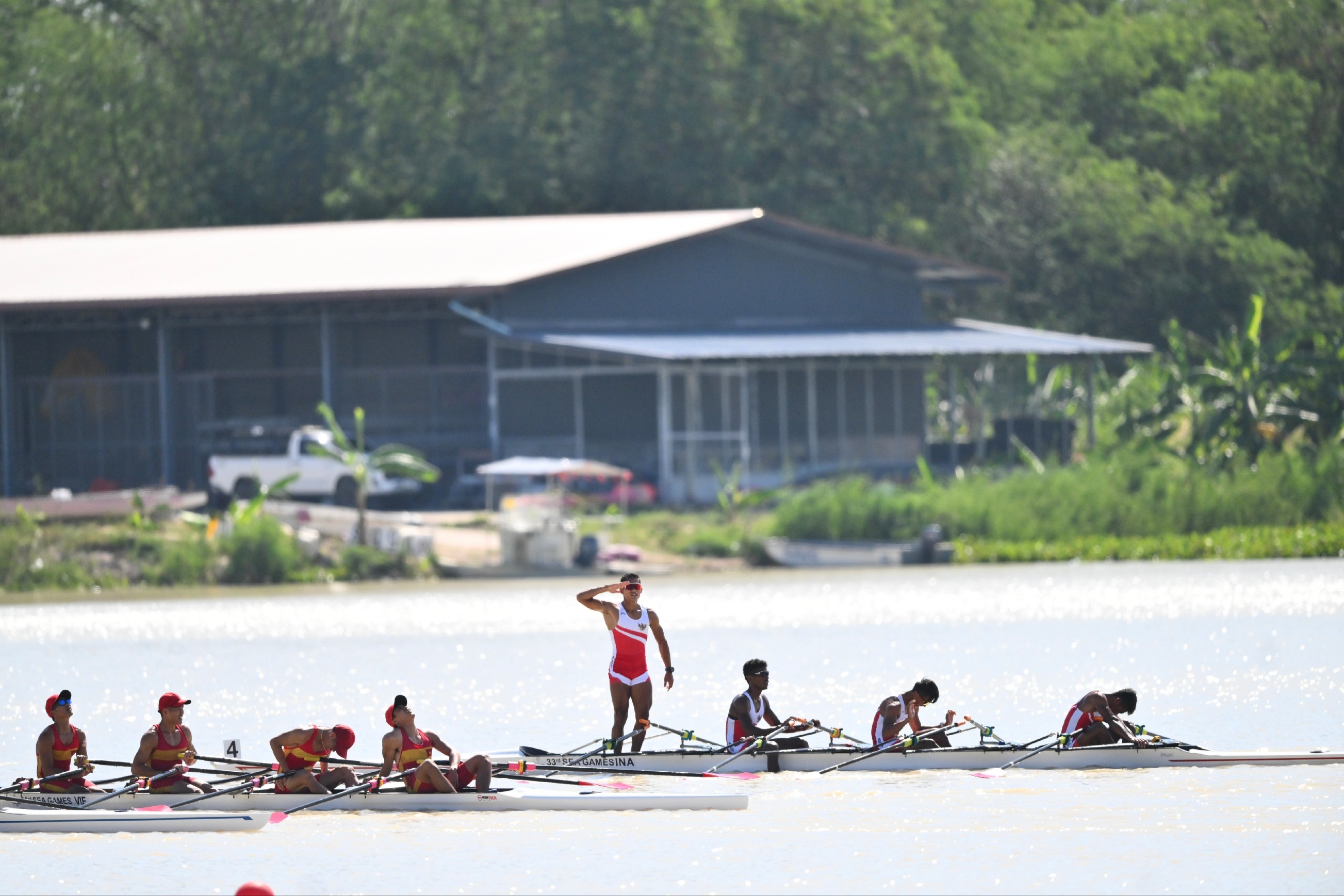 SEA Games: Tambahan Emas dari Dayung Bikin ndonesia Semakin Nyaman di Peringkat 2 Klasemen Medali