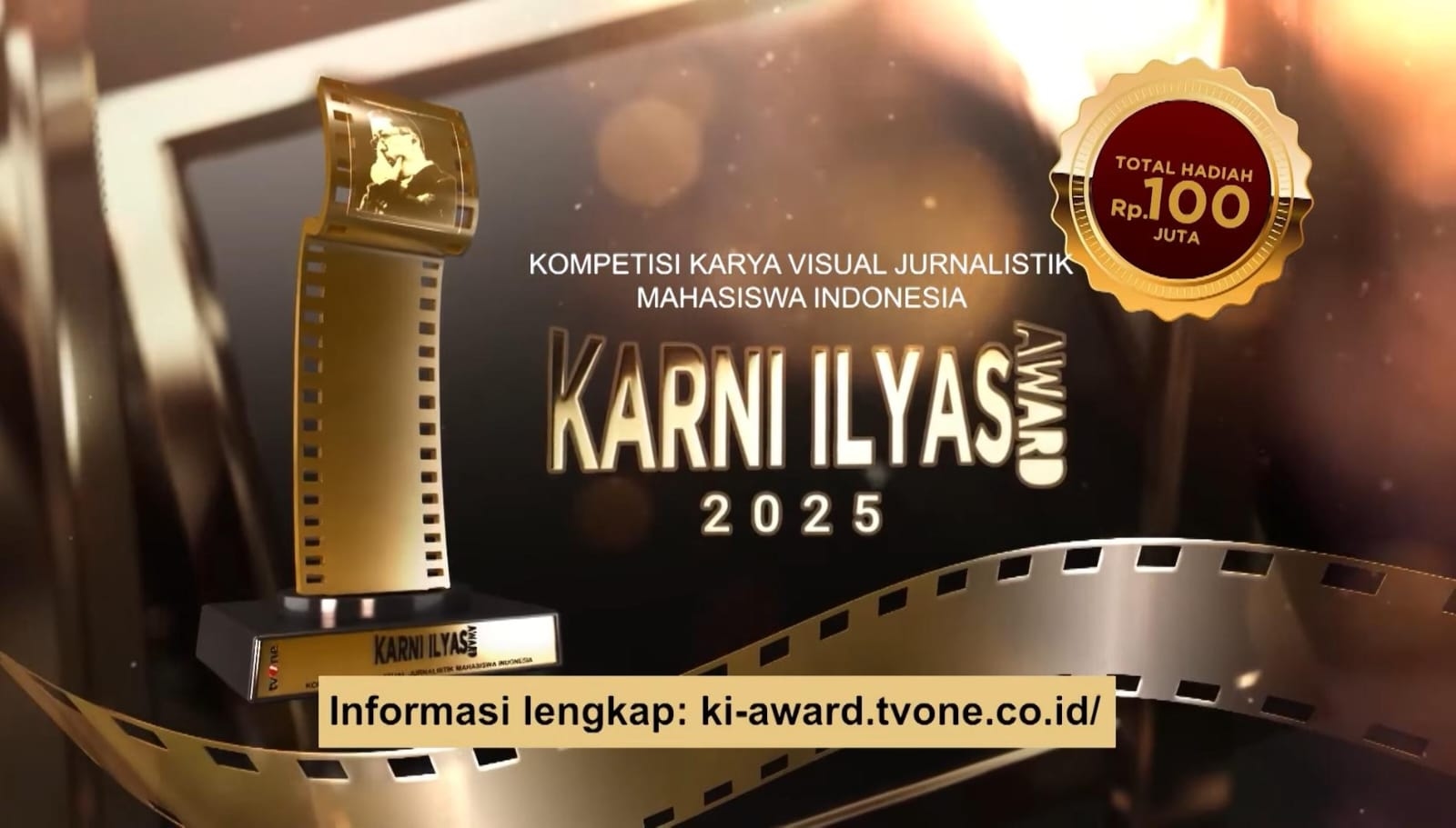 Semangat Jurnalistik Kaum Muda, tvOne Gelar Kompetisi Karya Visual Jurnalistik Mahasiswa Indonesia: Karni Ilyas Award