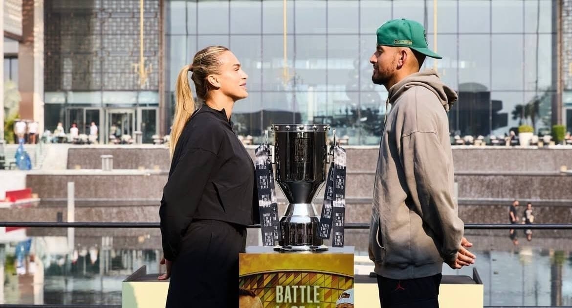 Battle of Sexes: Mampukah Aryna Sabalenka Kalahkan Nick Kyrgios Dalam Duel Beda Gender?