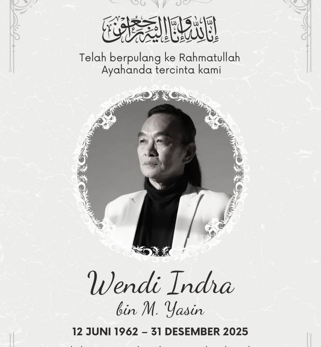 Ayah Gilang Dirga Tutup Usia di Penghujung 2025, Sakit Jantung Operasi Kritis