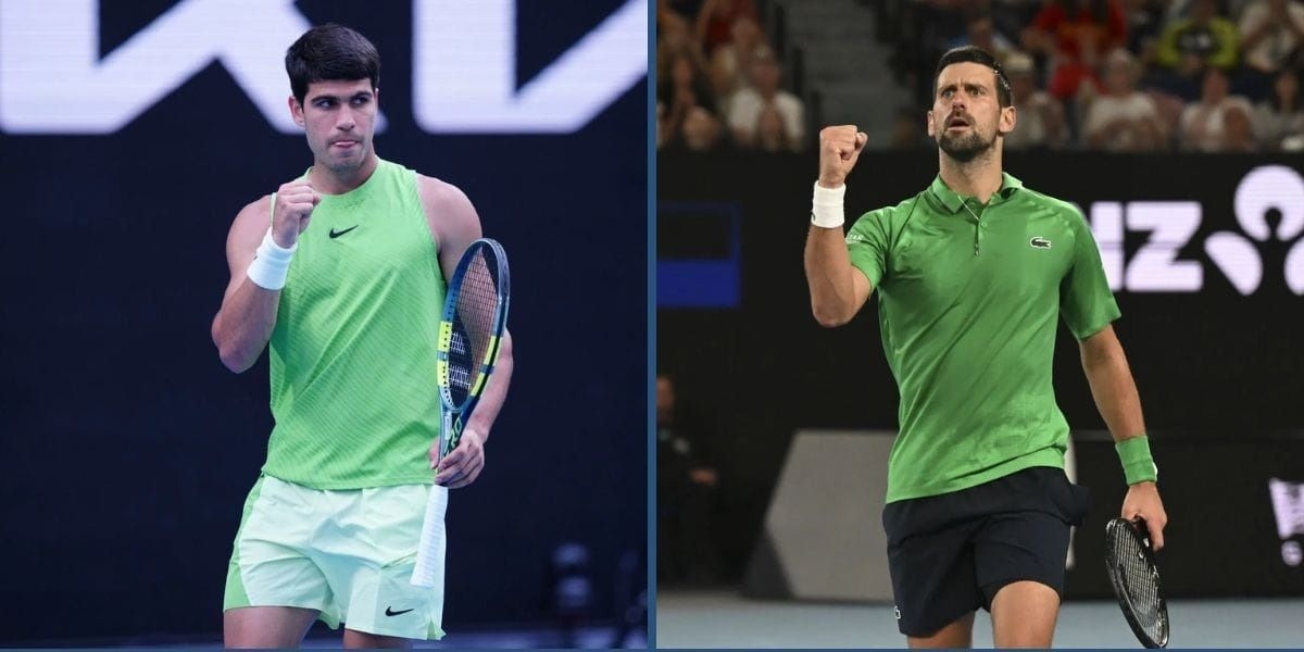 Australia Terbuka: Duel 2 Raksasa! Novak Djokovic vs Carlos Alcaraz Rebutan Takhta Sejarah