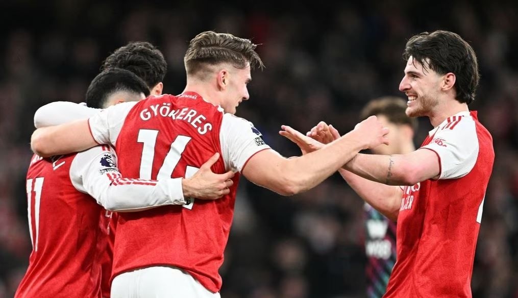 Klasemen Liga Inggris: Libas Sunderland 3-0, Arsenal Unggul 9 Poin di Puncak