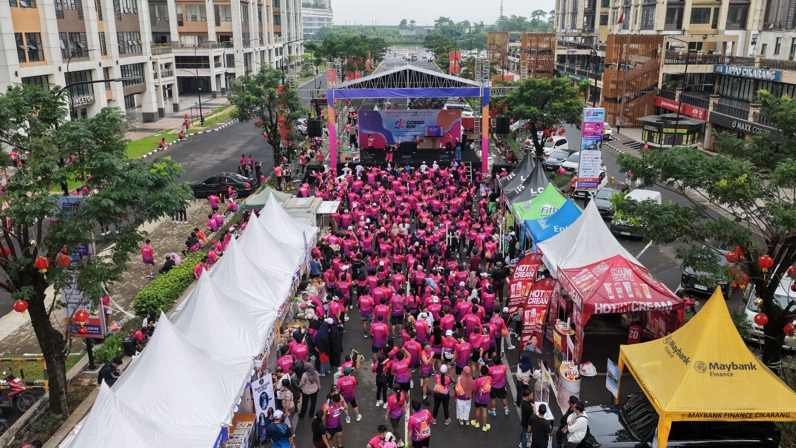 Dorong Gaya Hidup Sehat, Lippo Cikarang Cosmopolis Gelar Cosmo Run 2026