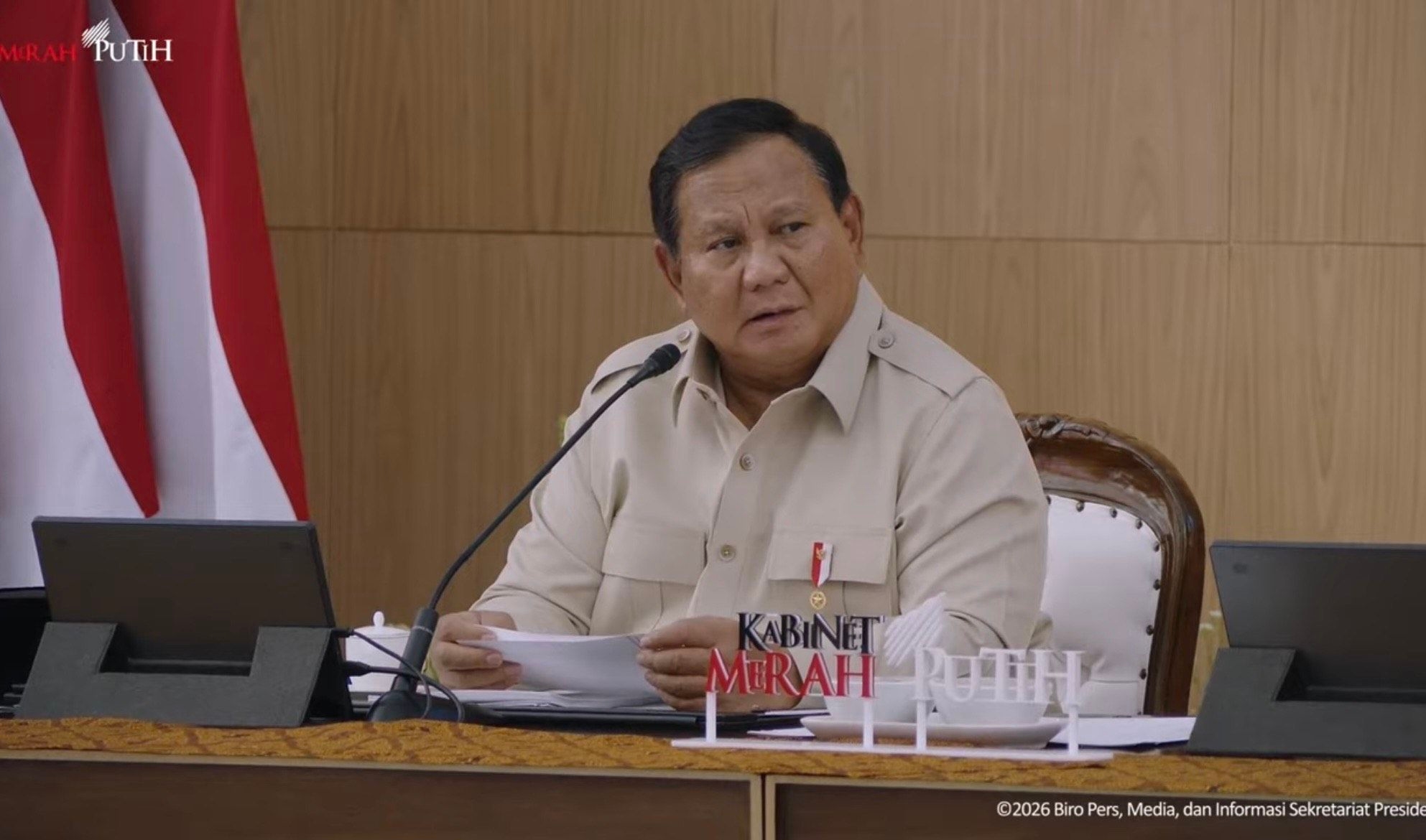 Prabowo Bersyukur RI Sukses Hadapi Tantangan di 2025: Kita Buktikan NKRI Punya Kekuatan
