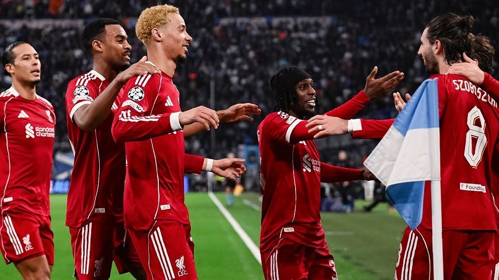 Hasil Liga Champions: Liverpool Bungkam Kandang Marseille, Barcelona Kalahkan Praha
