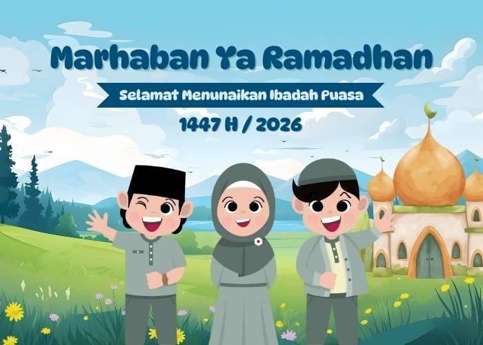 15 Link Download Poster Marhaban ya Ramadhan 2026 dengan Desain Kekinian
