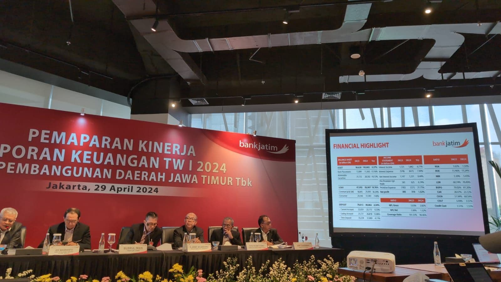 Bank Jatim Sah Jadi Pemegang Saham Pengendali Bank Lampung