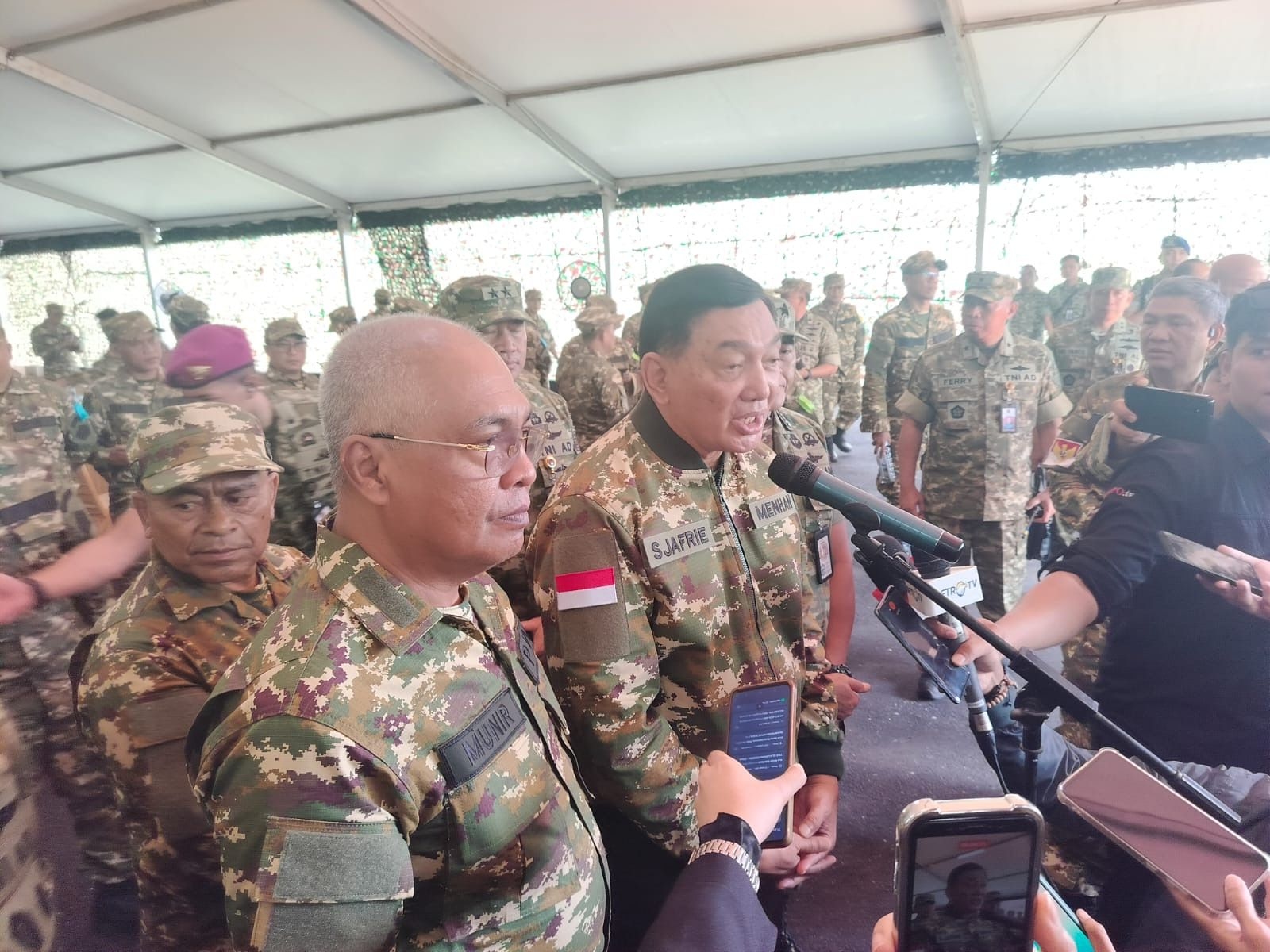 Menhan Sjafrie Sjamsoeddin Bongkar Pertemuan Prabowo dengan Sejumlah Tokoh Oposisi