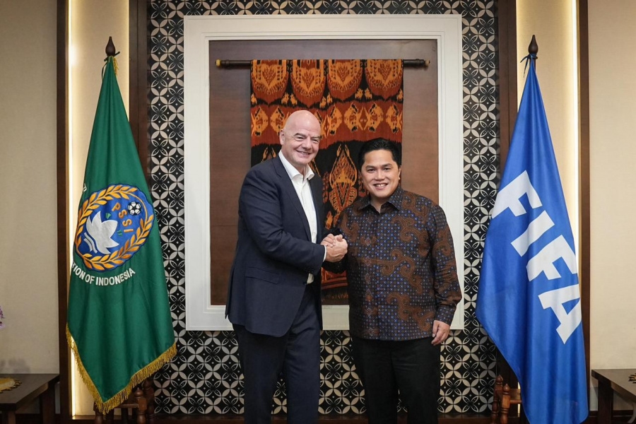 Erick Thohir Dukung Proposal FIFA Jual Hak Komersial Piala Dunia