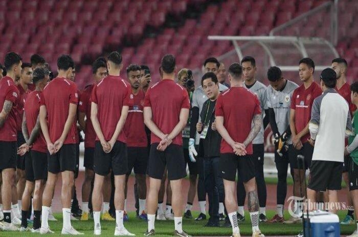 Erick Thohir Sebut Timnas Indonesia di Jalur Yang Benar, Minta Jangan Jemawa